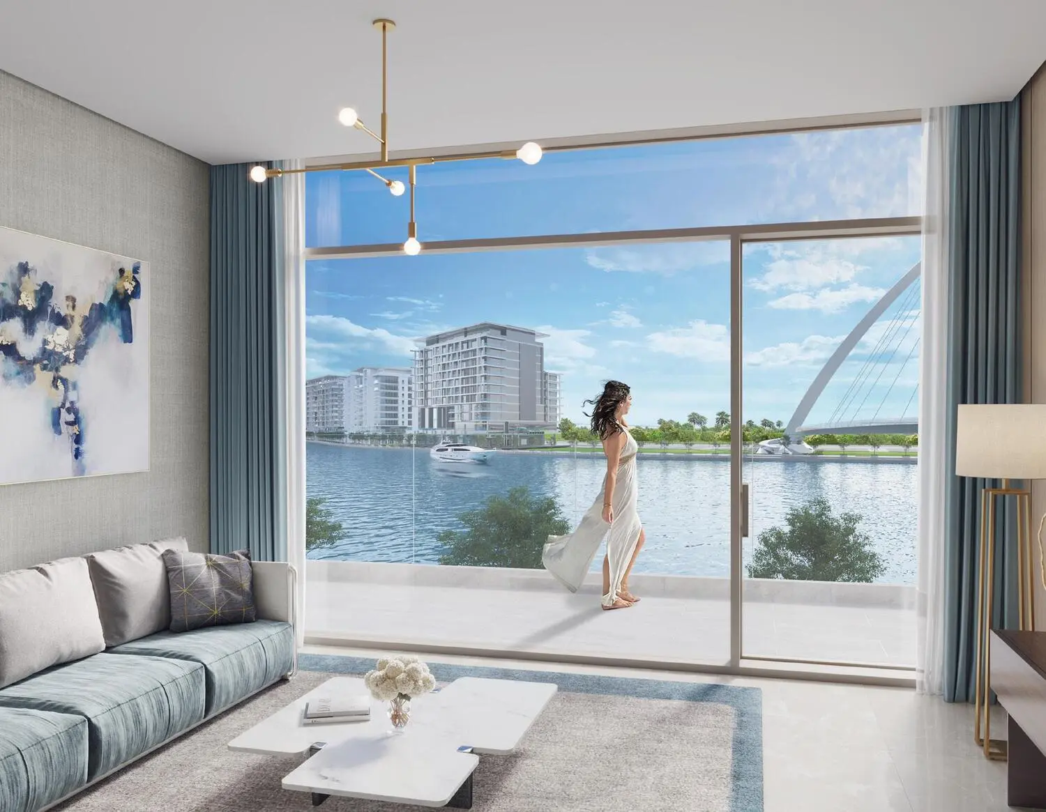 Canal Front Residences 3 and 4 interiors