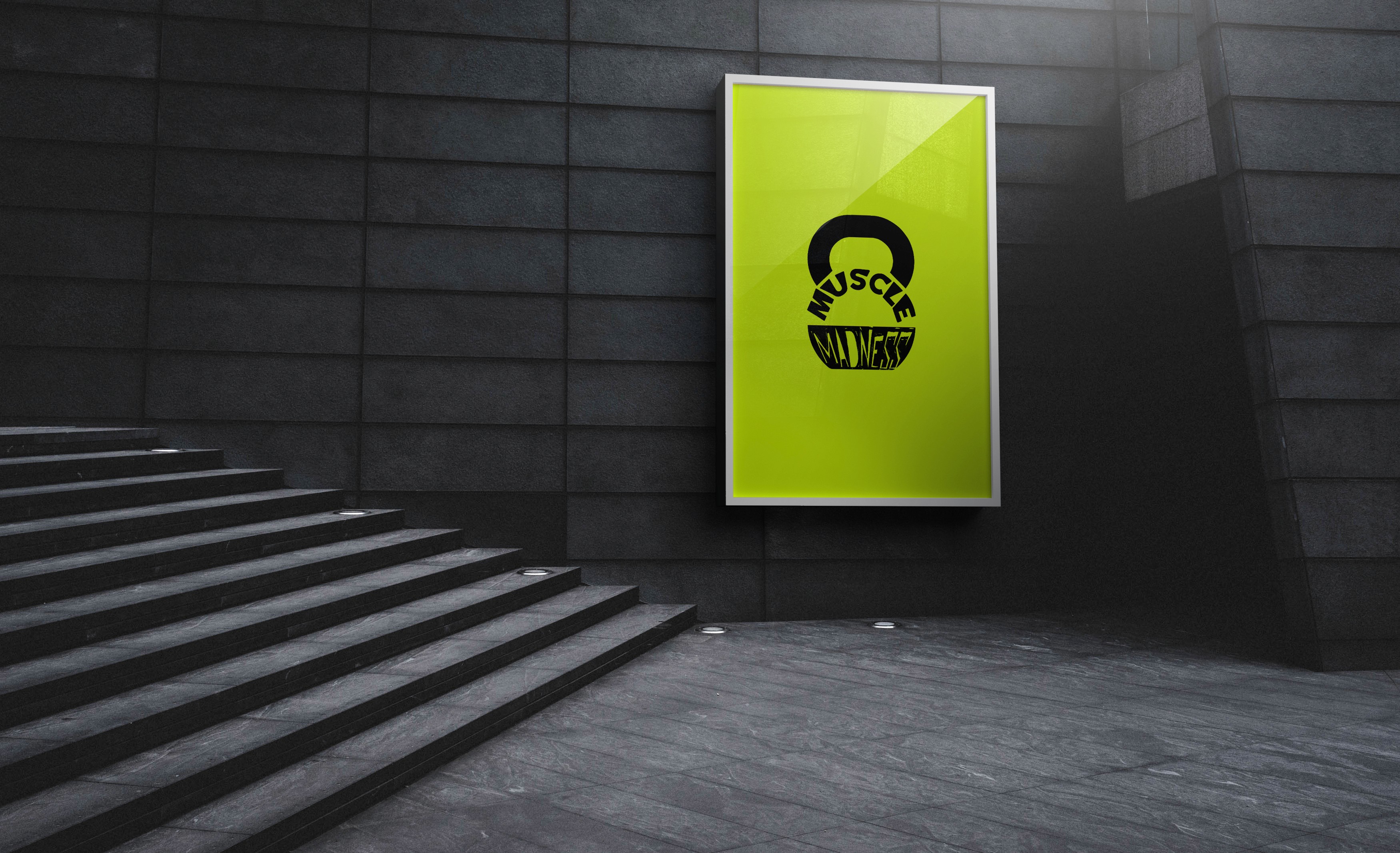 Anomaly template mockup with screen