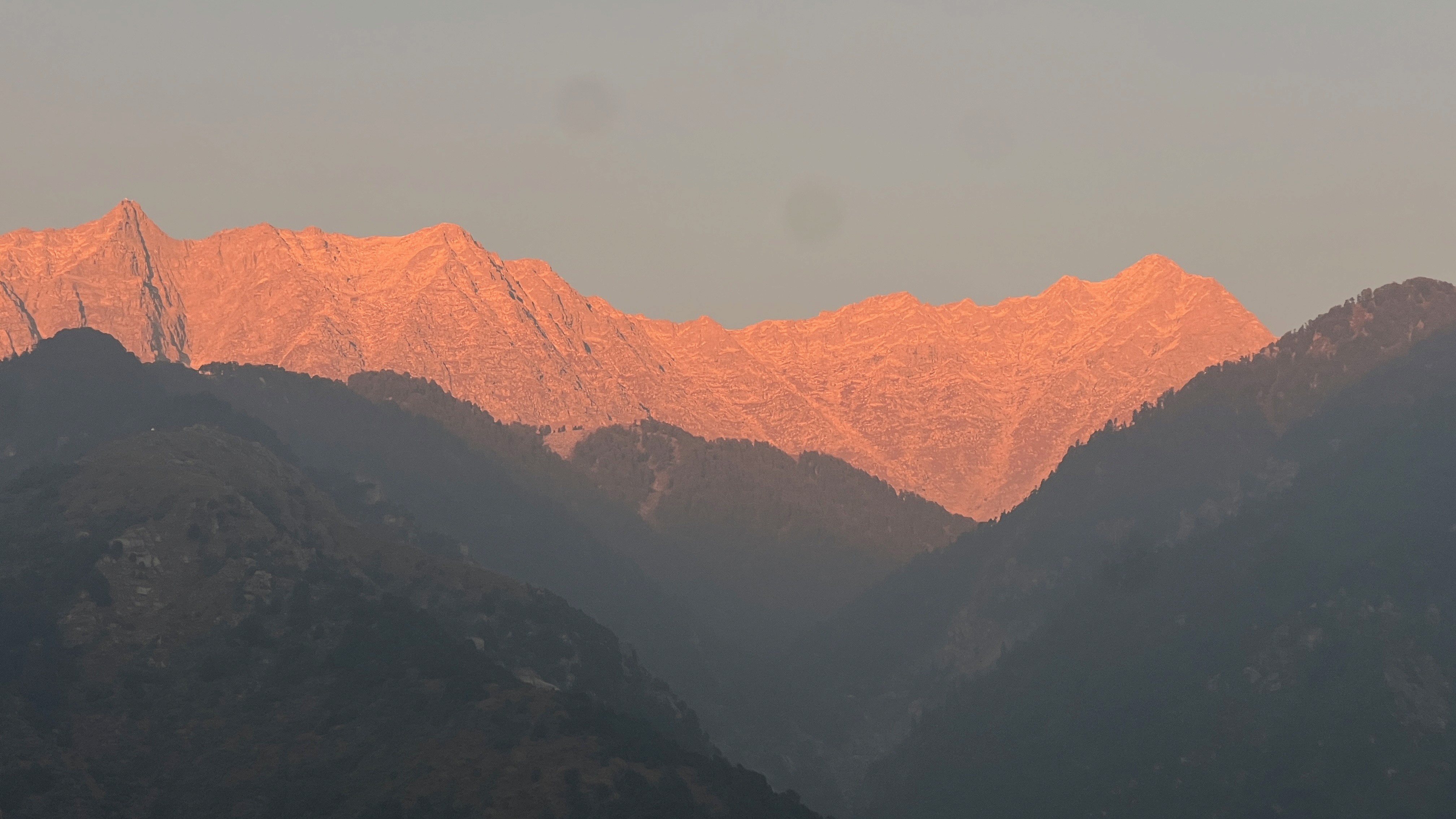 India tour to dharamshala retreat to India buddhism  and Hymalayan mountains, Naddi viewpoint