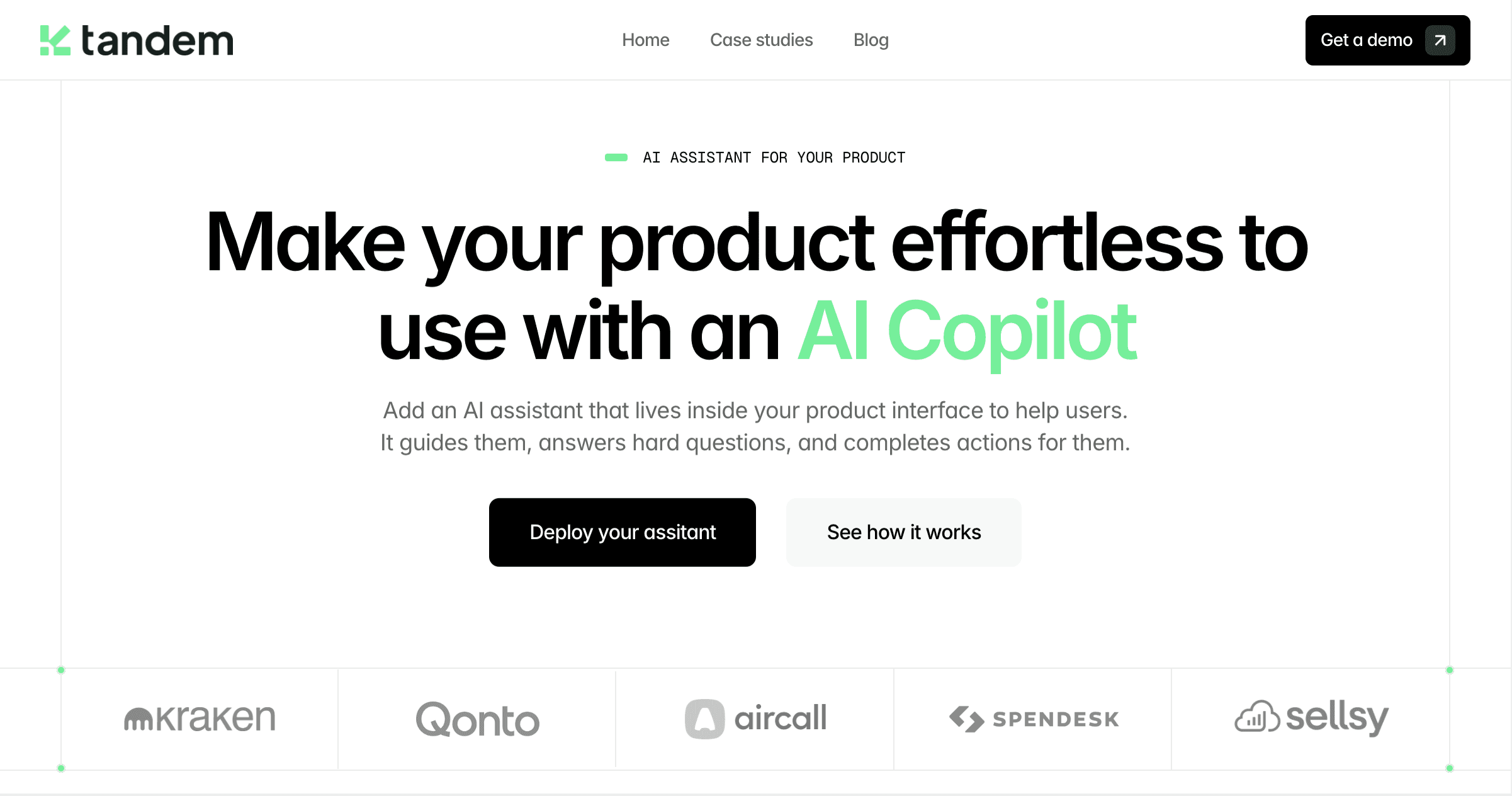 Tandem AI Screenshot