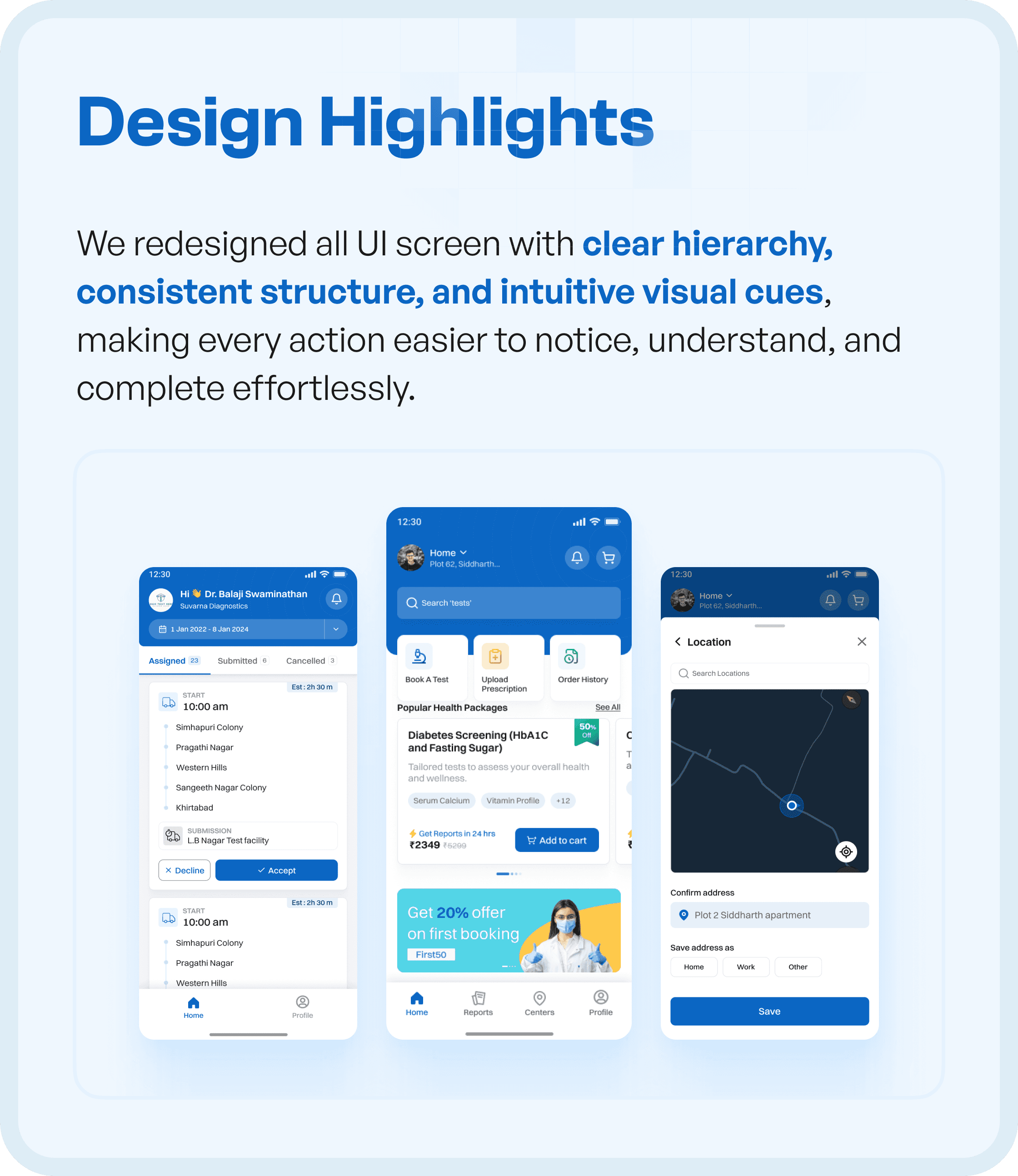 Design Highlights brief