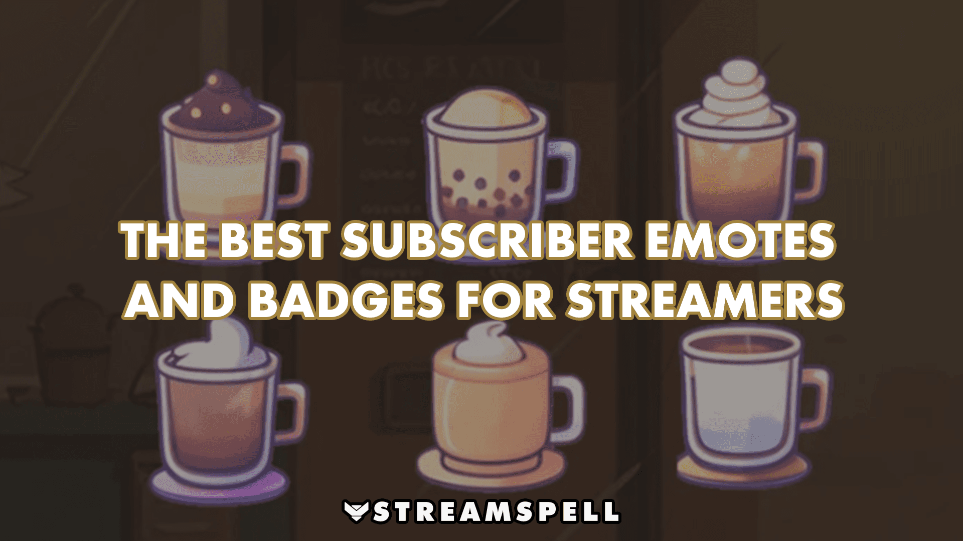 Subscriber emotes and badges designed for Twitch and other streaming communities