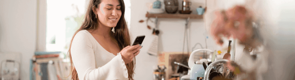 Application suivi colis - header