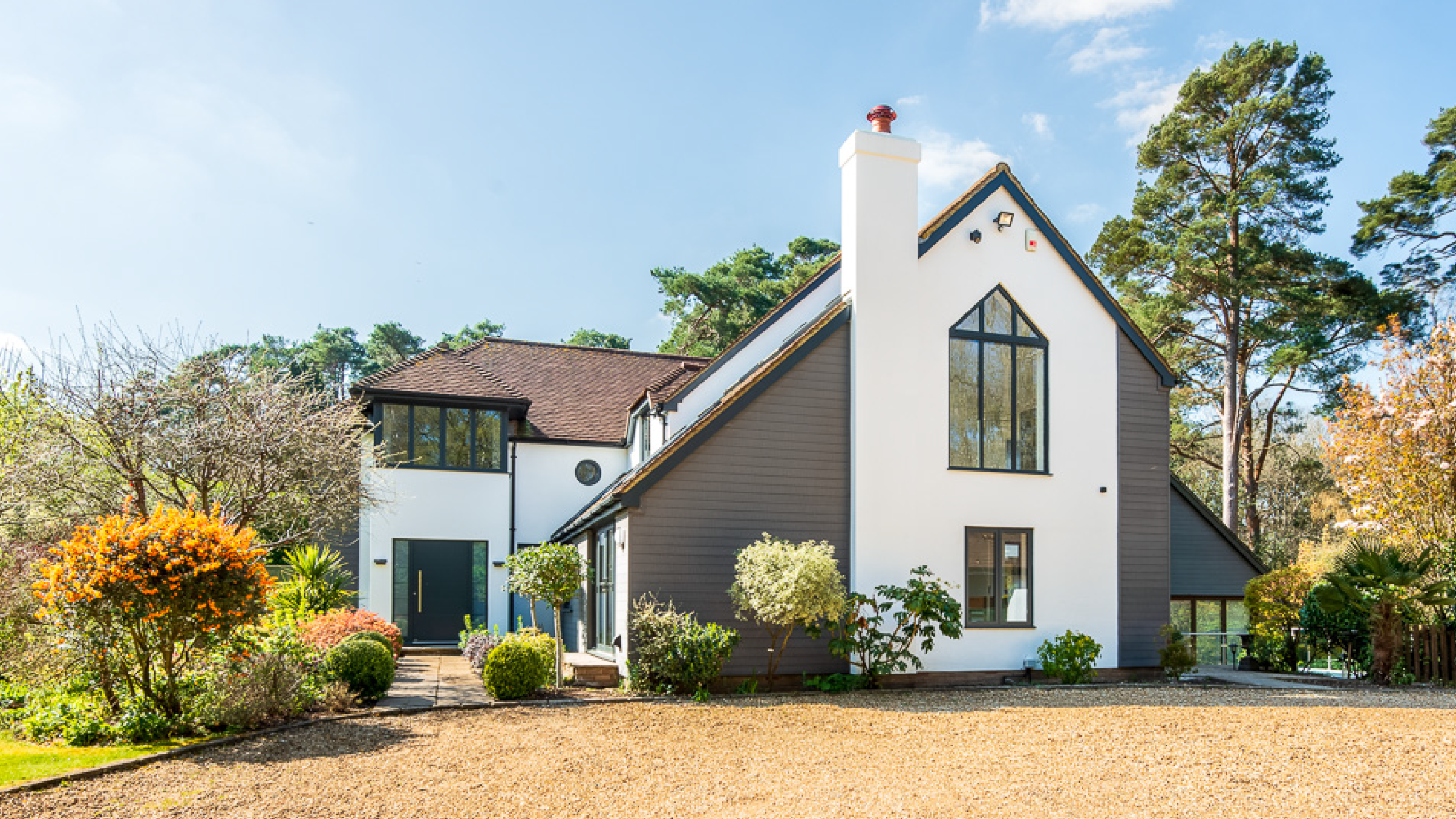 Simonswood exterior shot showing full extension