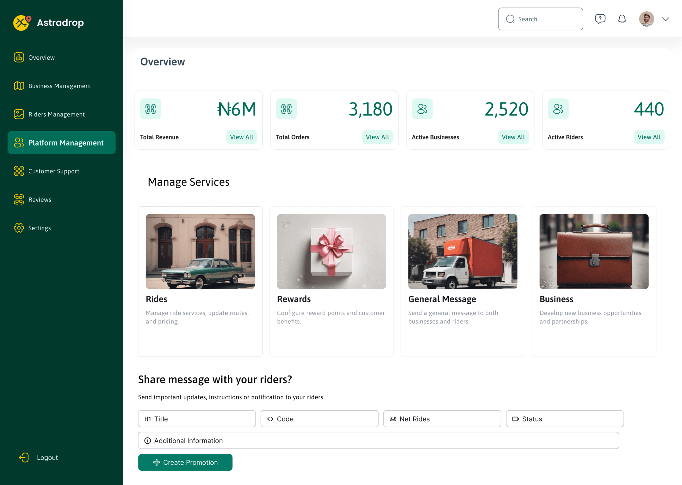 🖥️ Admin Dashboard, screen 4