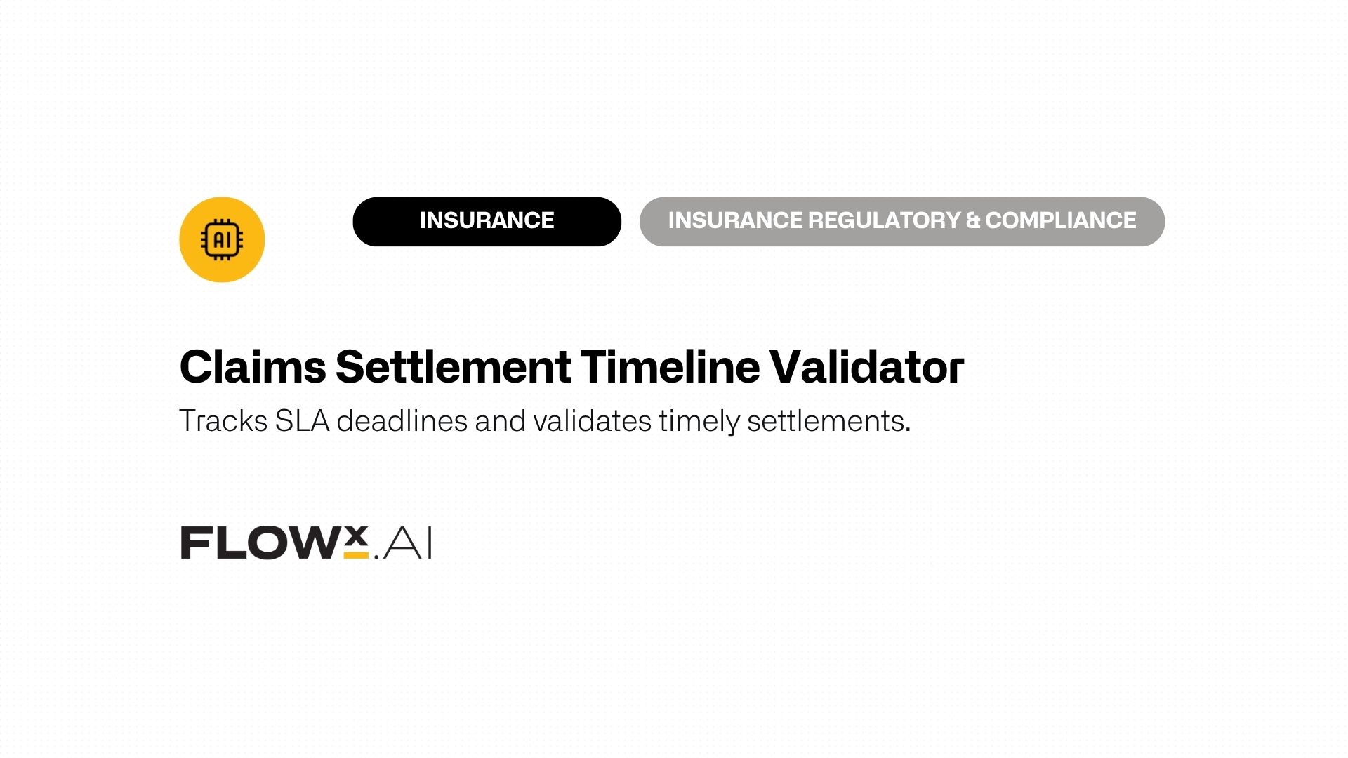 Claims Settlement Timeline Validator