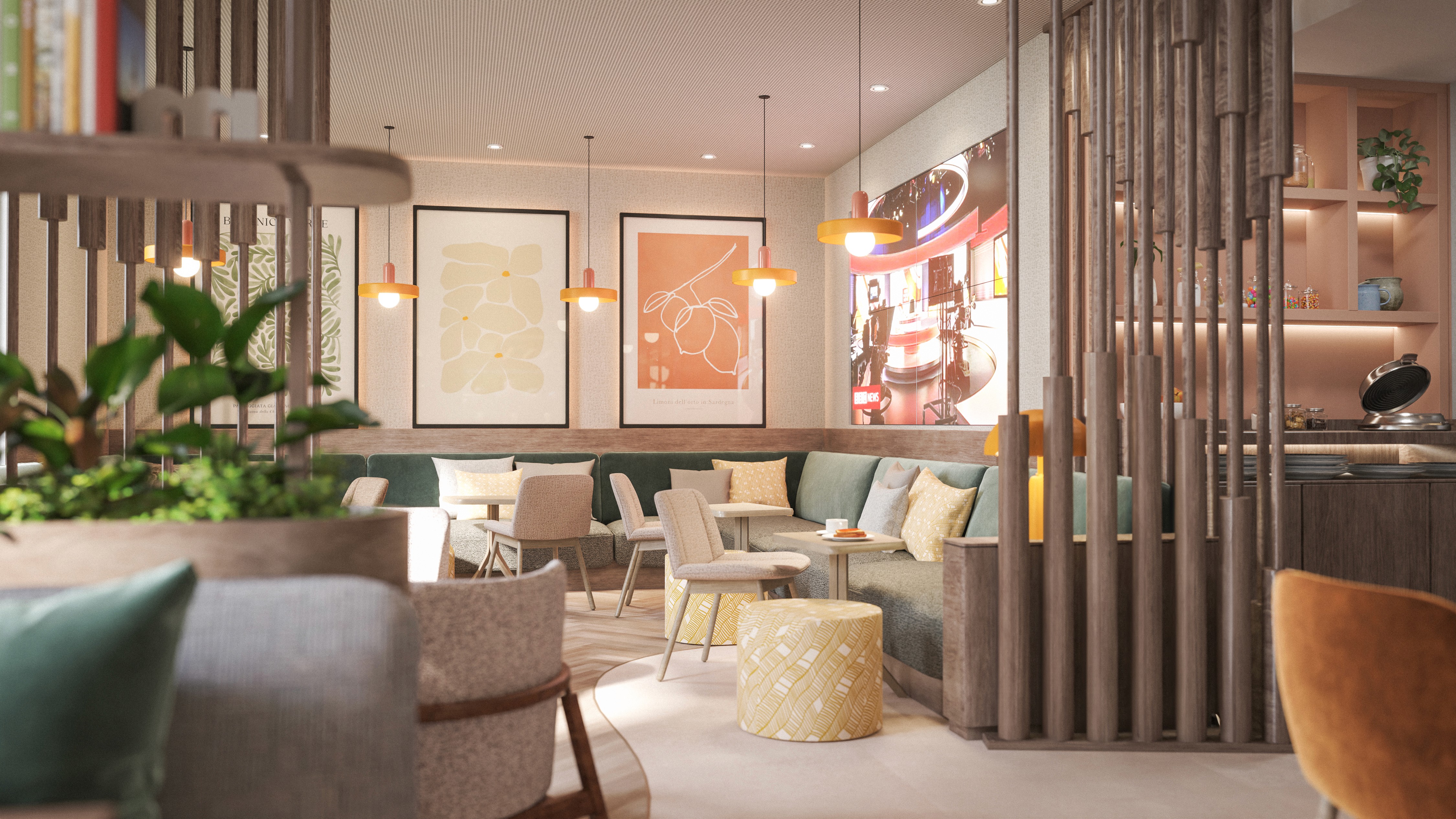 Photorealistic architectural visualisation created by pixelspaces Australia for residential, commercial and mixed-use developments, showcasing design detail, materials and lighting