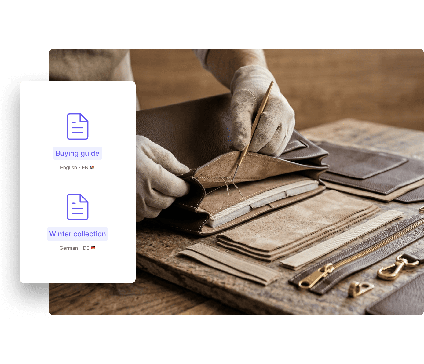A woman in a stylish black dress and beige blazer stands confidently in a modern, minimalist clothing store with wooden racks displaying neatly arranged white garments.
