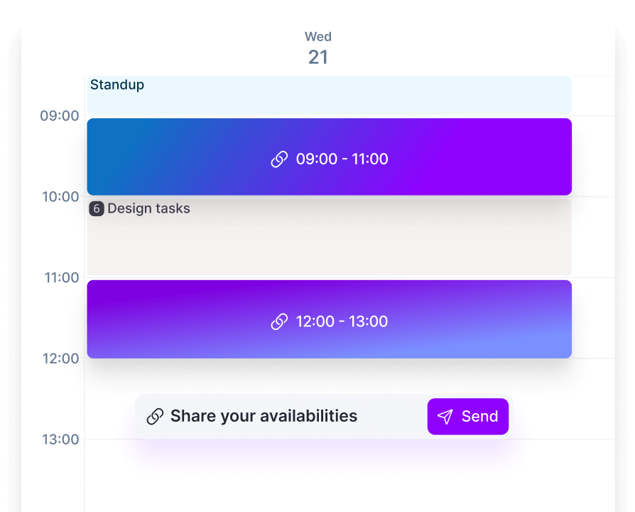 Set up Meeting Availability