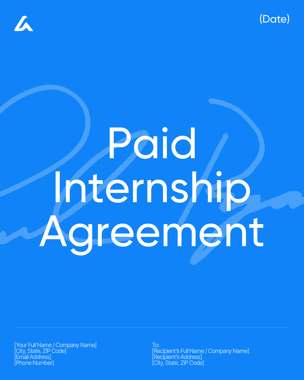 Paid Internship Agreement