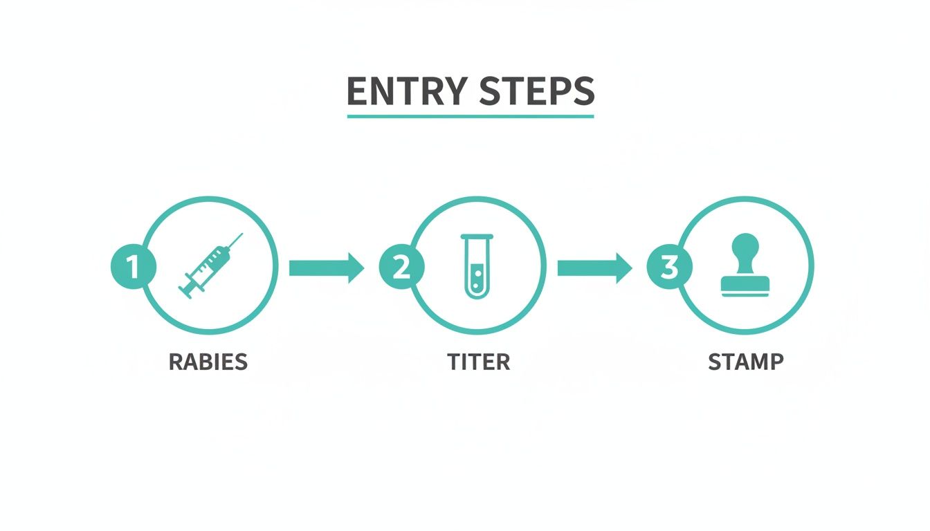 Infographic about health certificates for pets