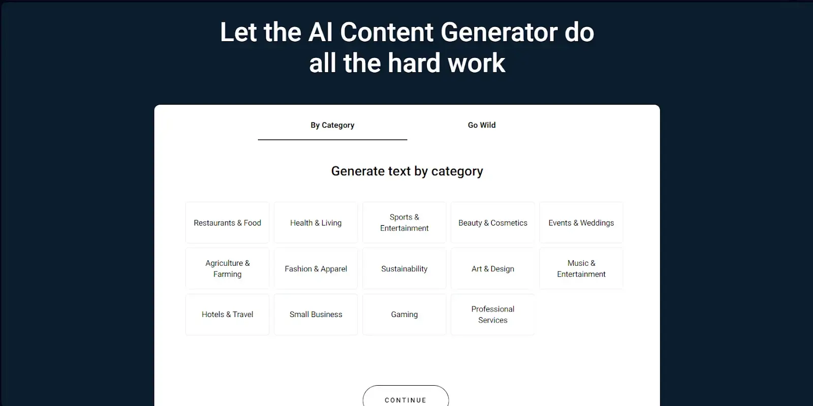 content generator