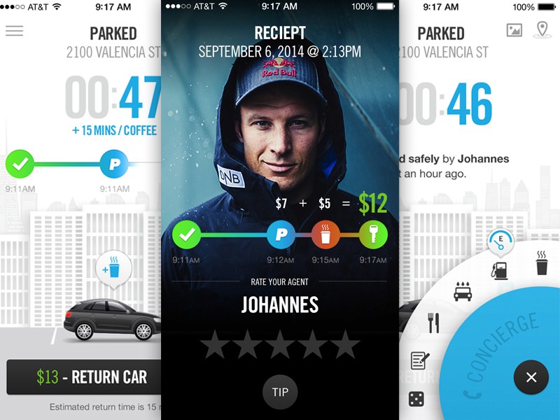 Luxe Valet iPhone App