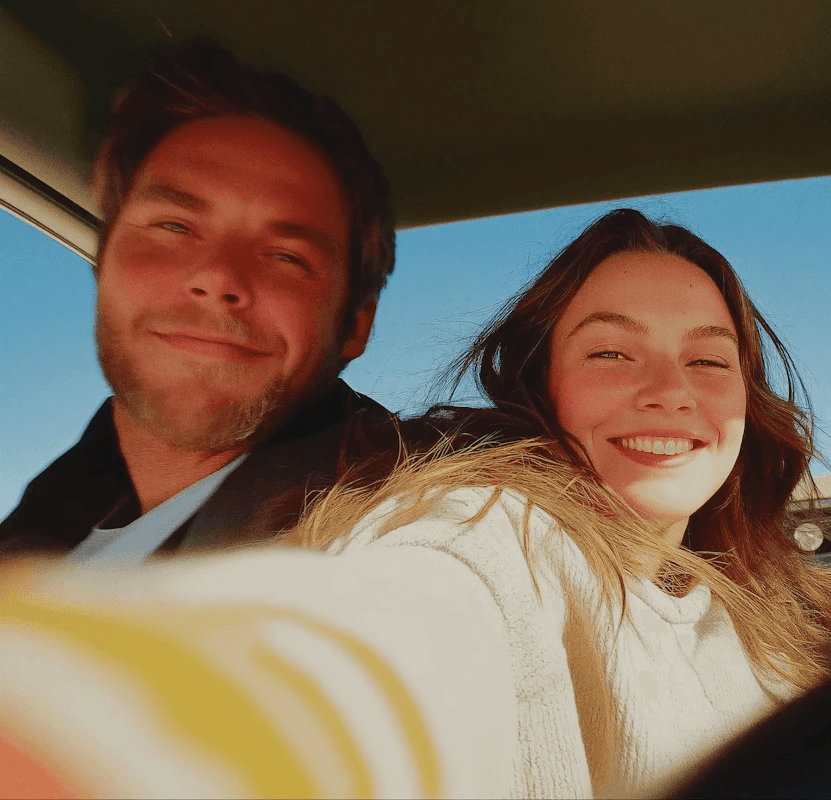 Smiling Woman Selfie