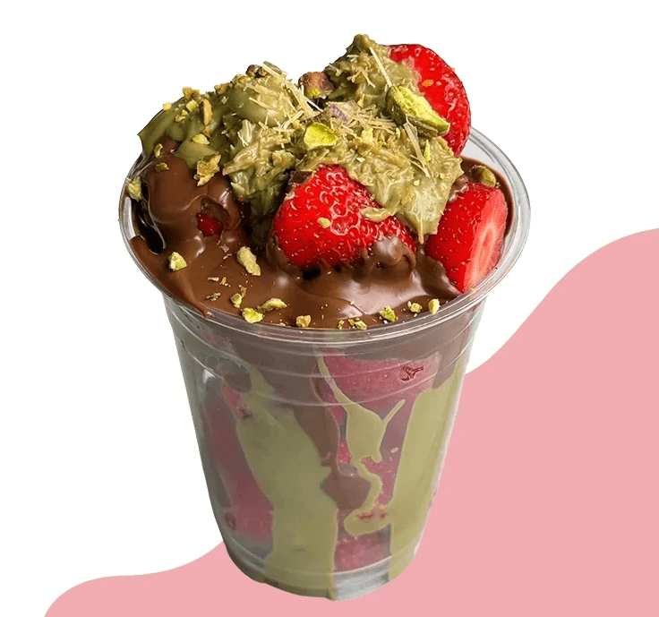 Dubai Chocolate Strawberry Cup