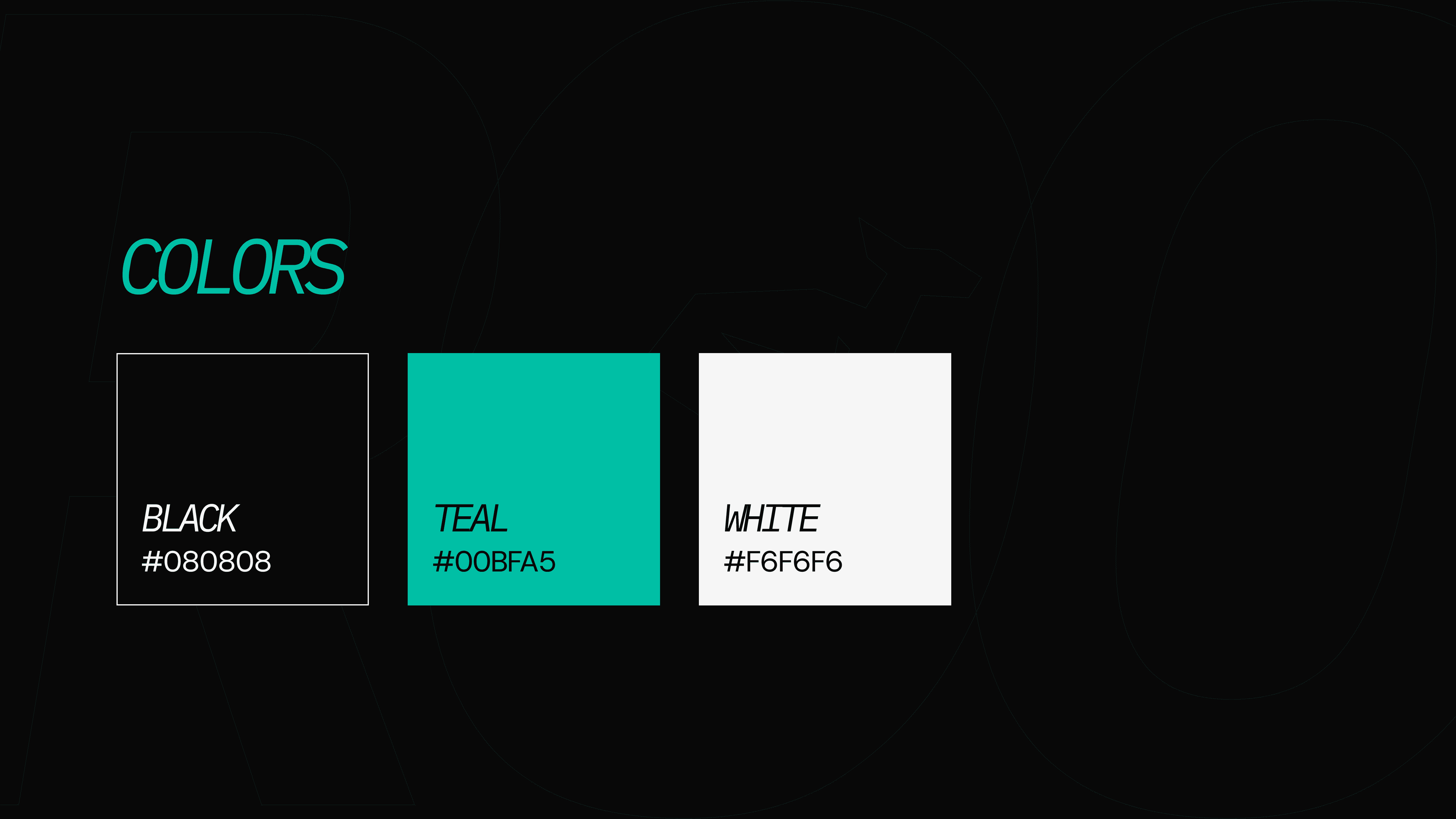 Color palette for Hackaroo