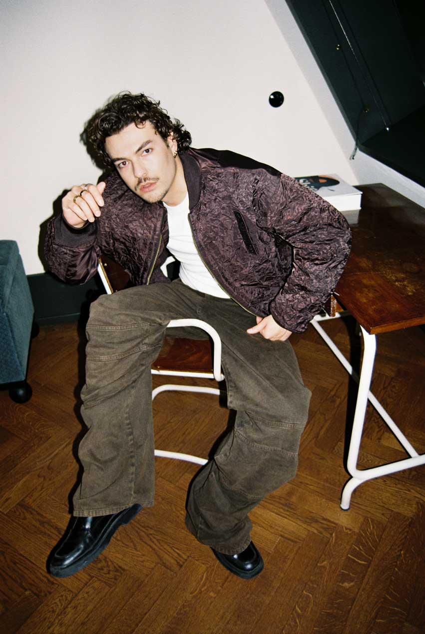 Portrait of Justus Riesner, Actor
