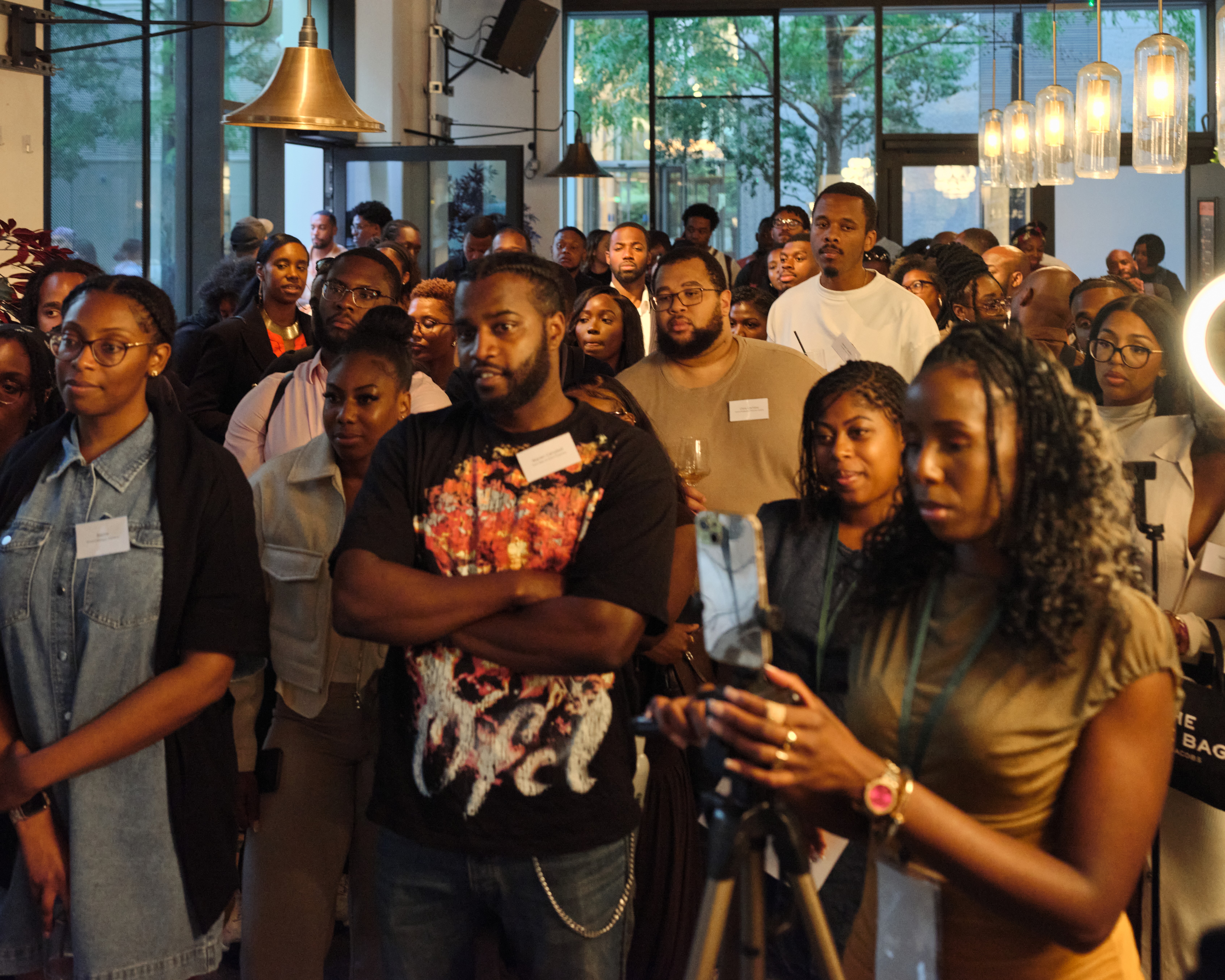 Captured content for our first panel on culture and corporate experiences