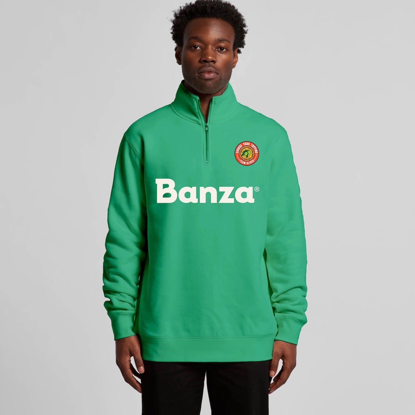 Banza Pizza Swag Mockup 