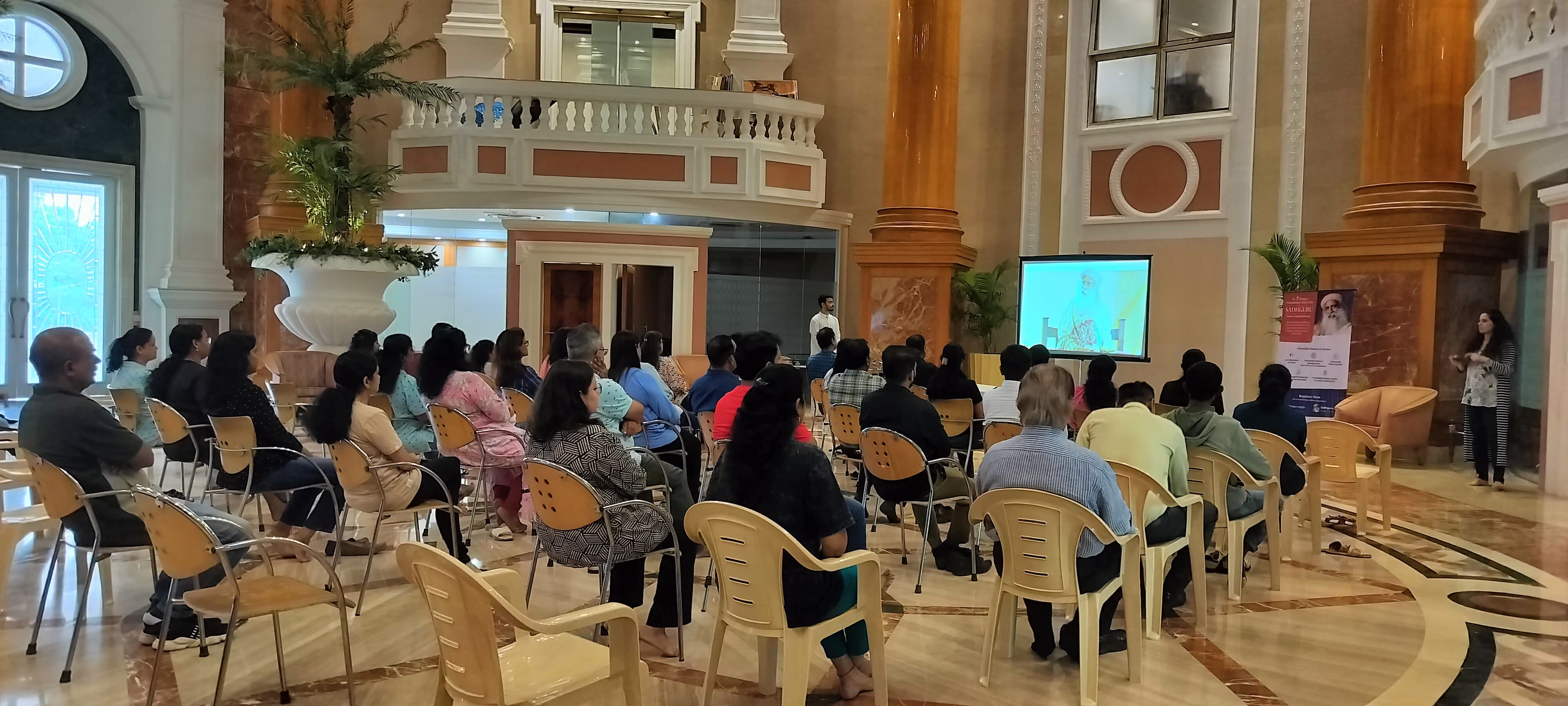 International Day of Yoga at Hiranandani Gardens