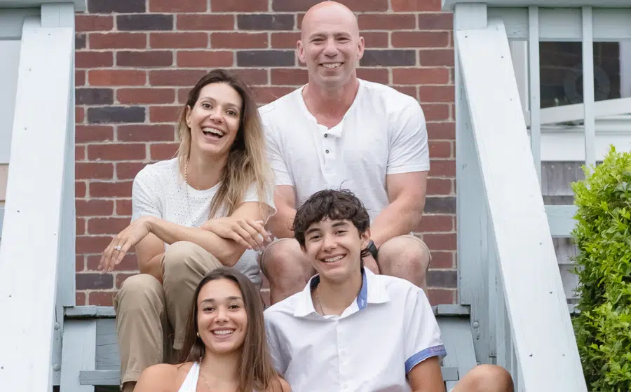 Marcy and her family