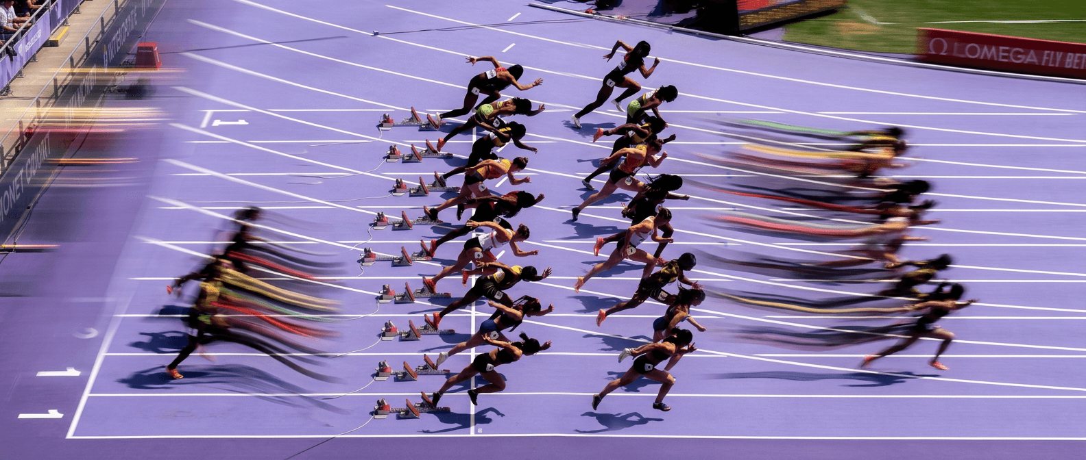 testimonial seciton of a website with polaroid like photos 