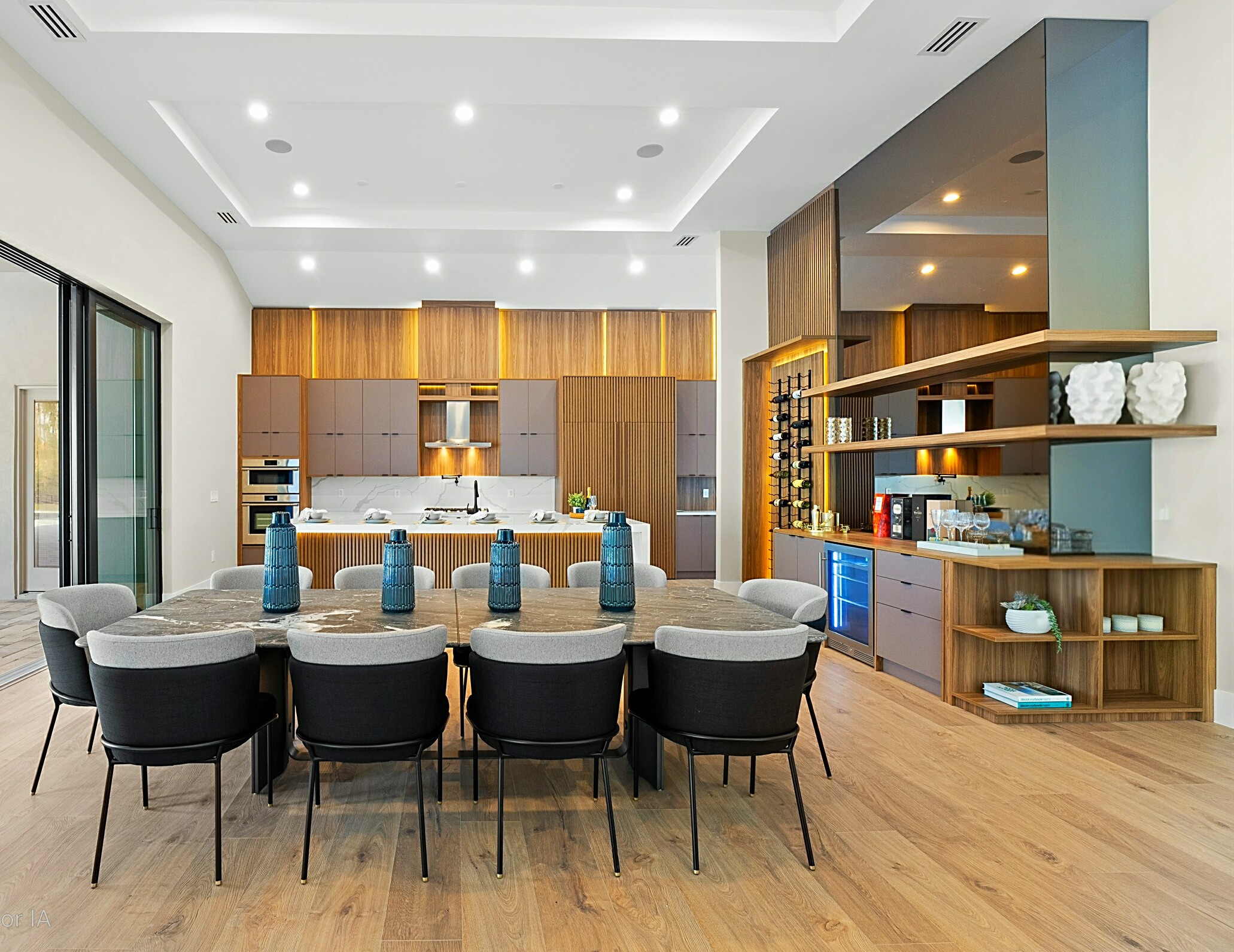 About section image featuring a modern interior design space.