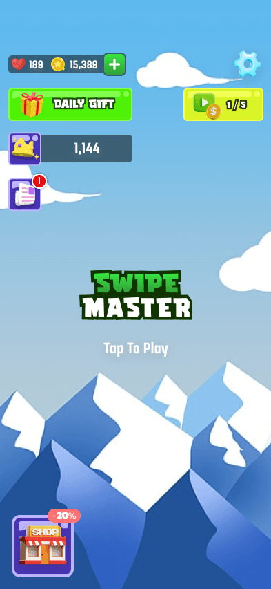 Swipe Master screen 9