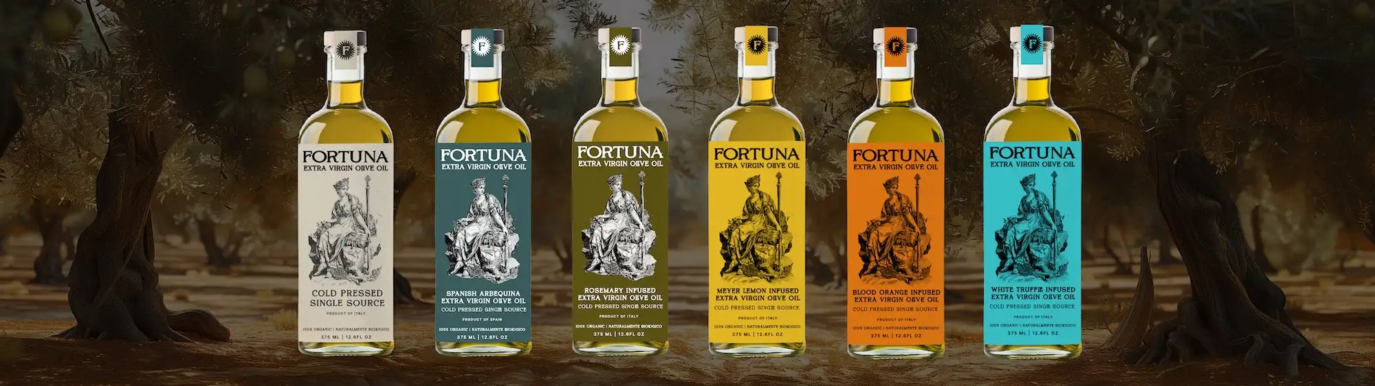Fortuna Olive Oil Small EVOO bottles