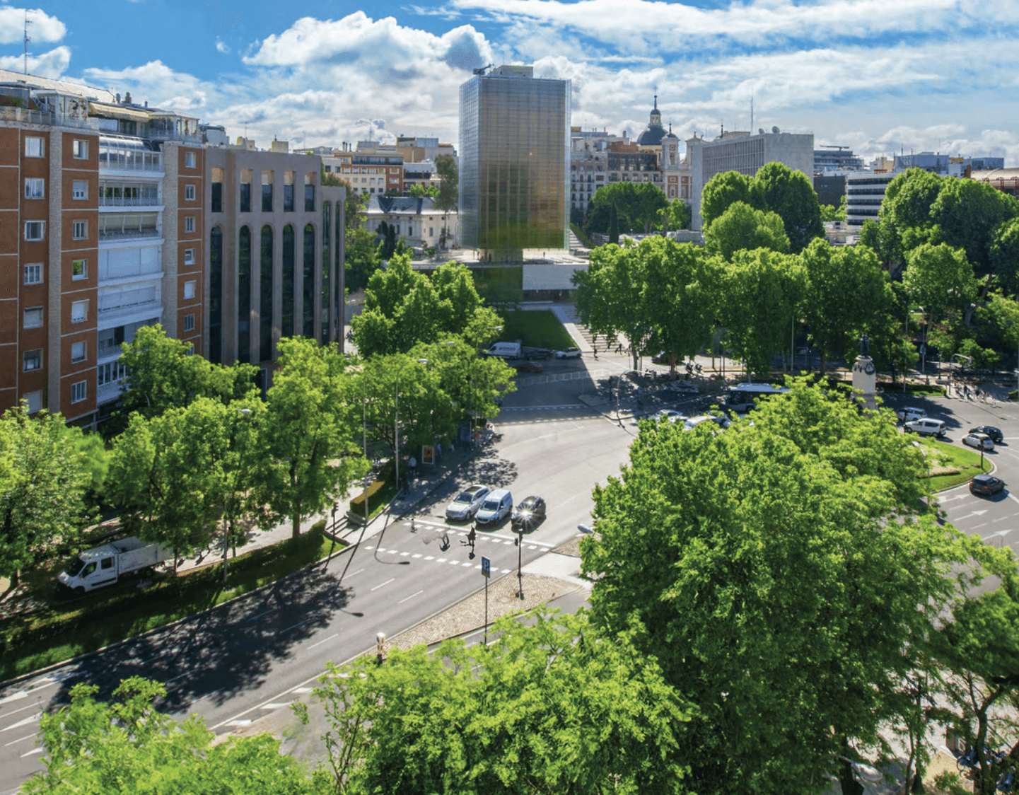 Vistas pisos castellana 45