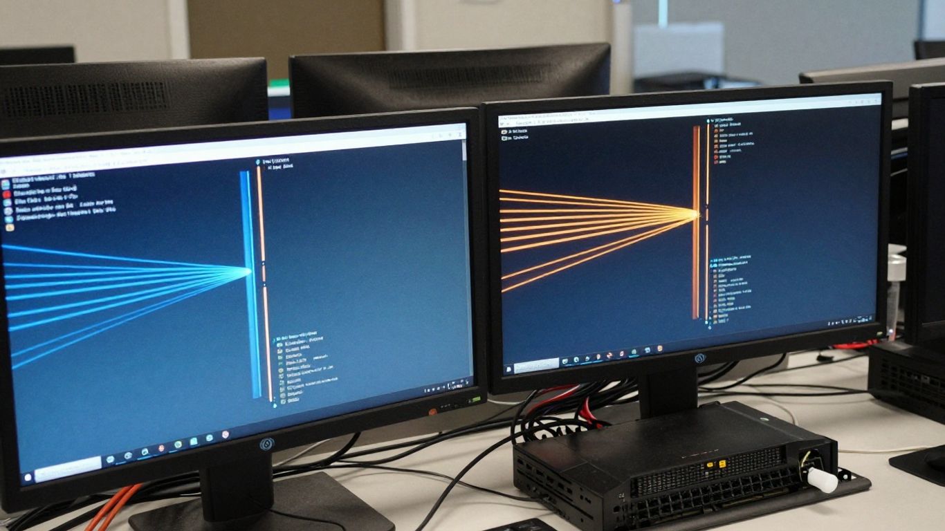 Network traffic flowing through separate secure gateways