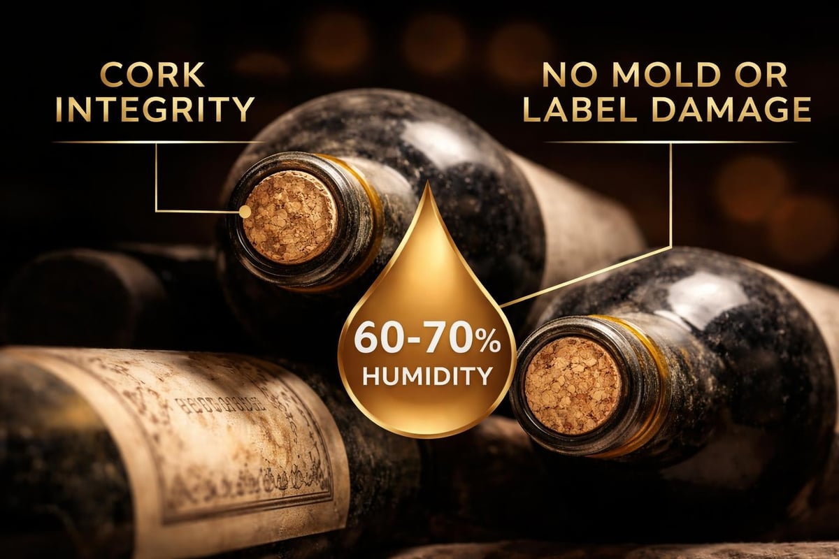 Wine cellar humidity control