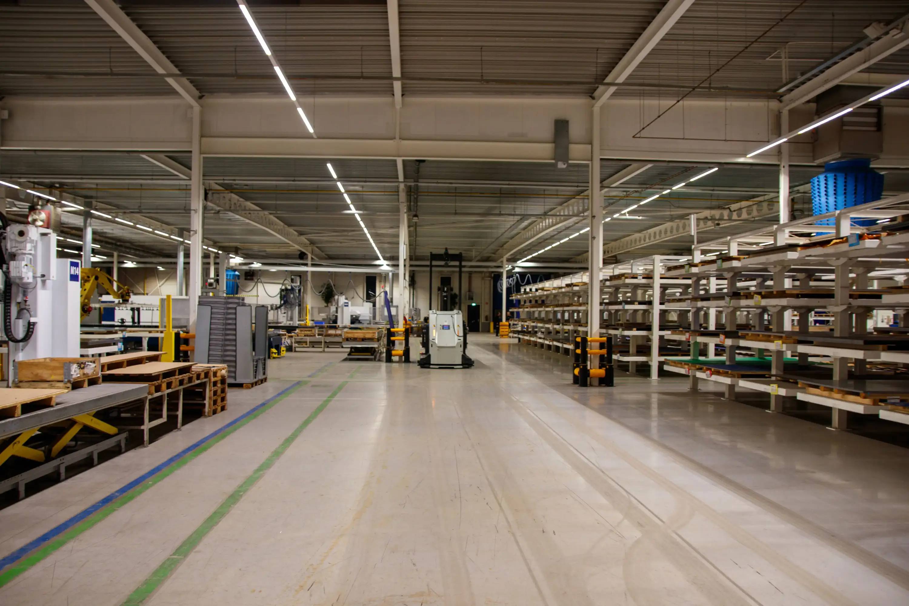 Nahaufnahme einer Platine mit LED, technisches Detail