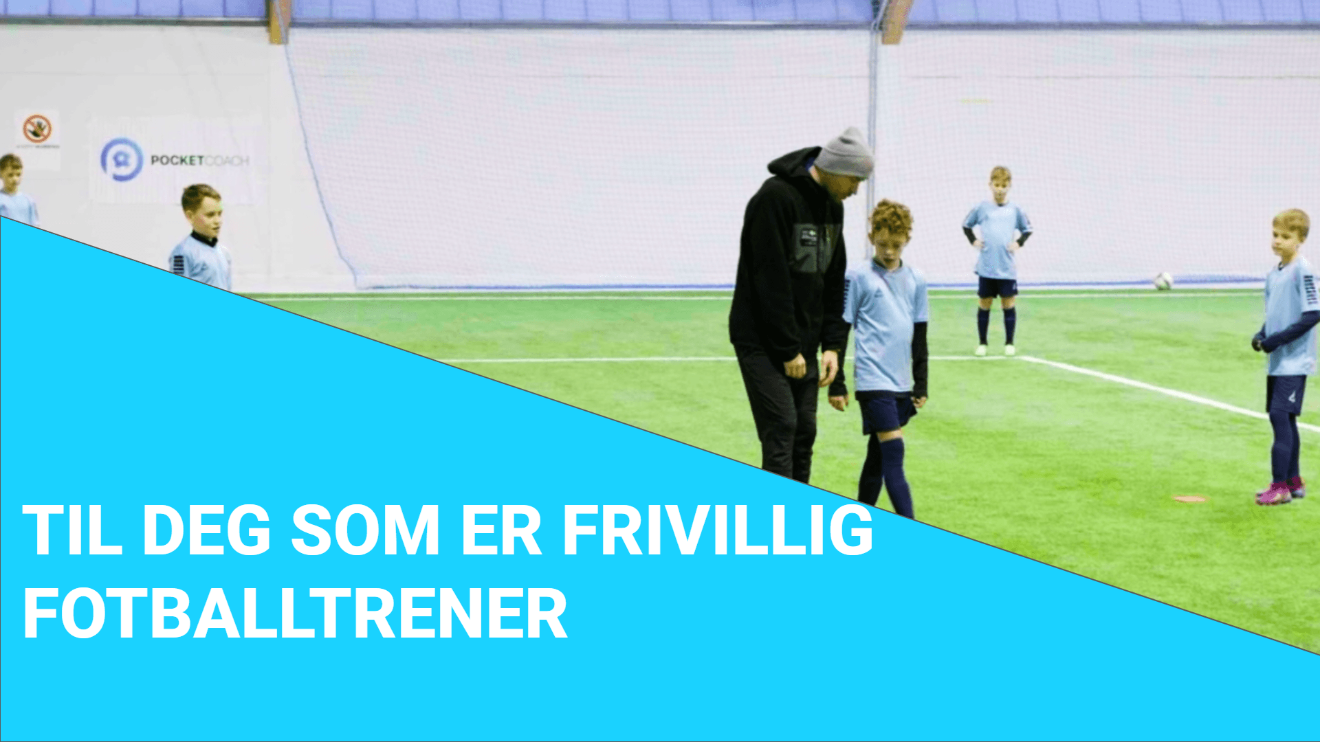 Du stiller opp frivillig for egne og andres barn. PocketCoach er din hjelpetrener. Gratis og reklamefri.