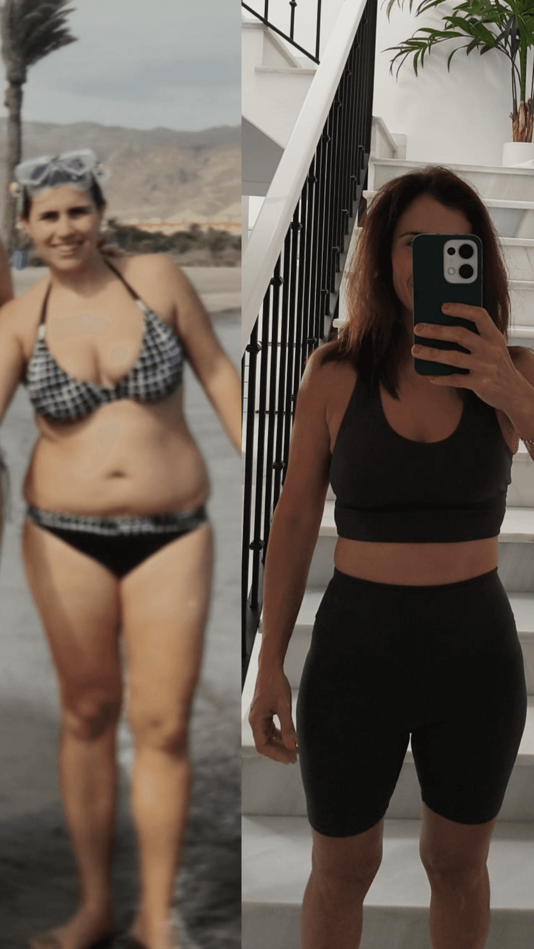 Two colleagues collaborating at a desk, looking at a laptop screen and discussing something with interest.