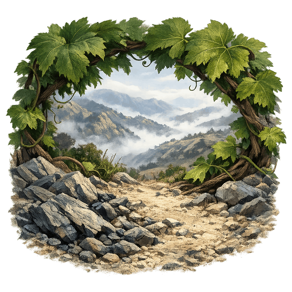 Detailed graphic of the Aconcagua Costa wine region.