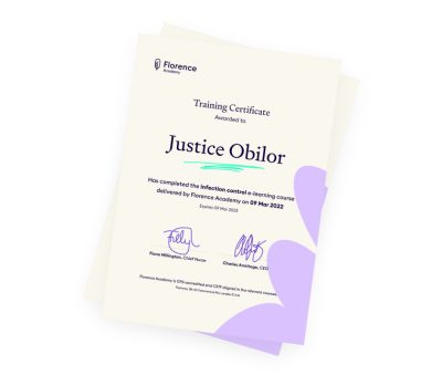 Florence academy certificates