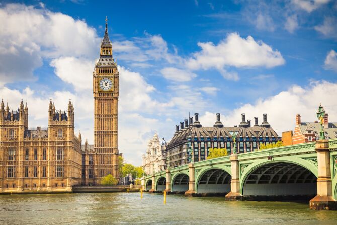 5. The Houses of Parliament and Big Ben