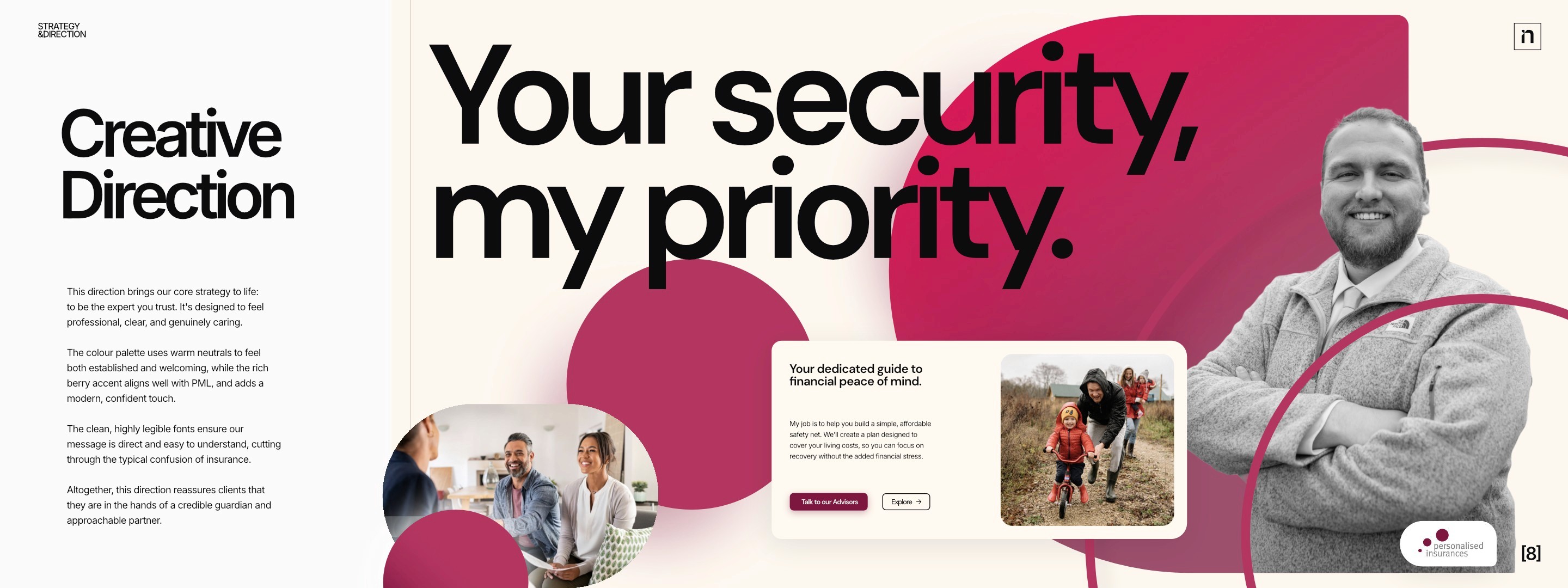 Personalised Insurance Creative Direction