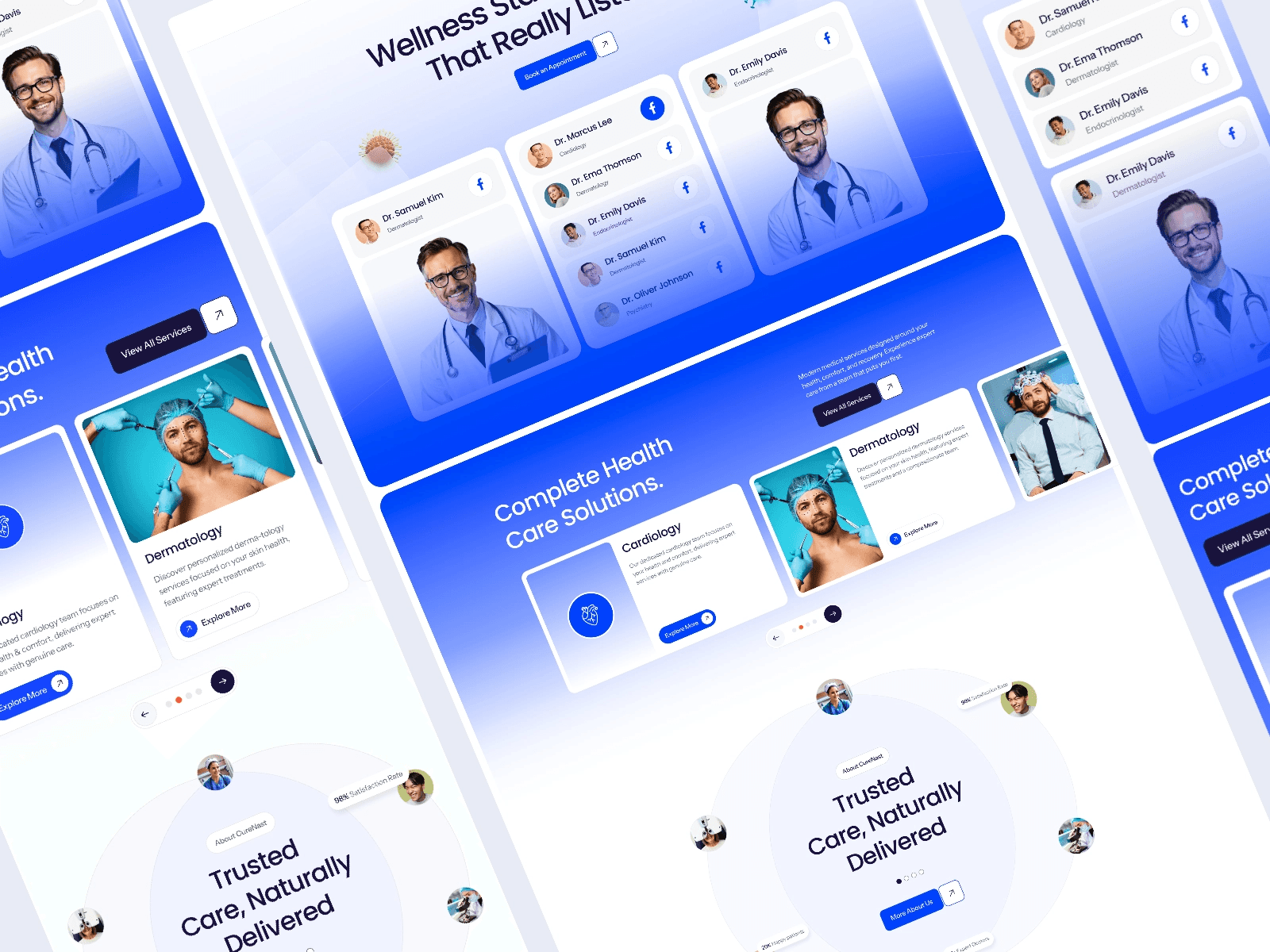 Top 12 Medical Website Templates - CureNast