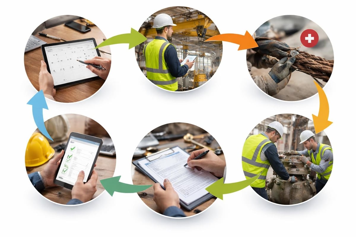 Equipment inspection process