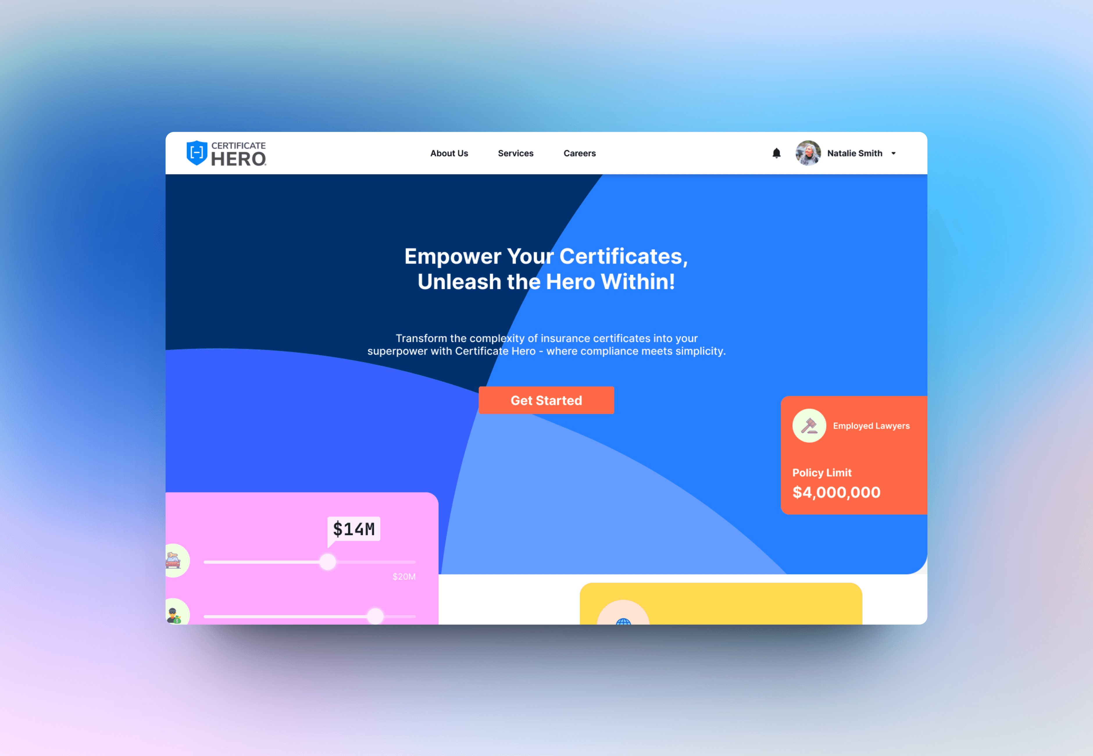 Dashboard Sidebar Close Up