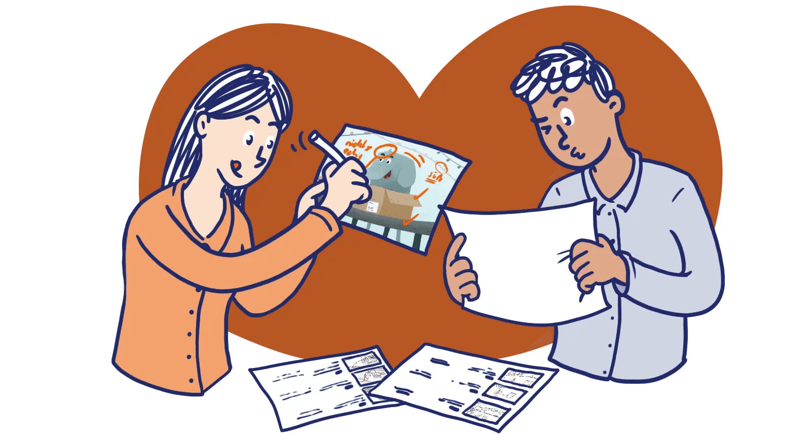 Customers provide their initial feedback