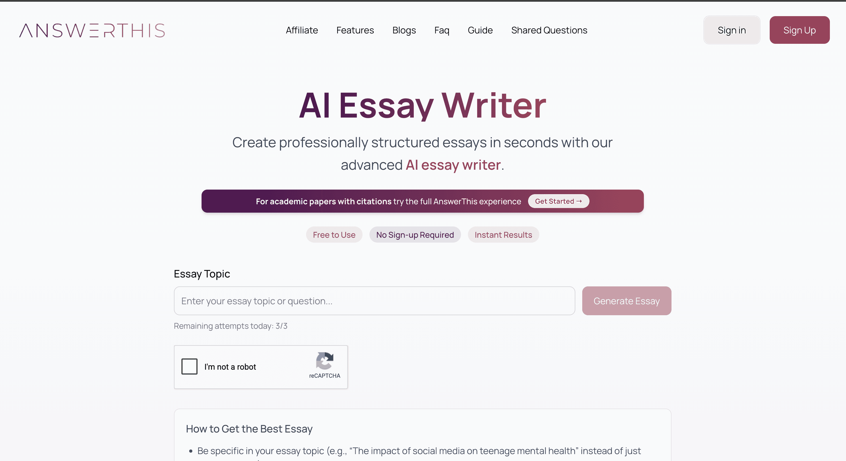 AnswerThis Essay Writer