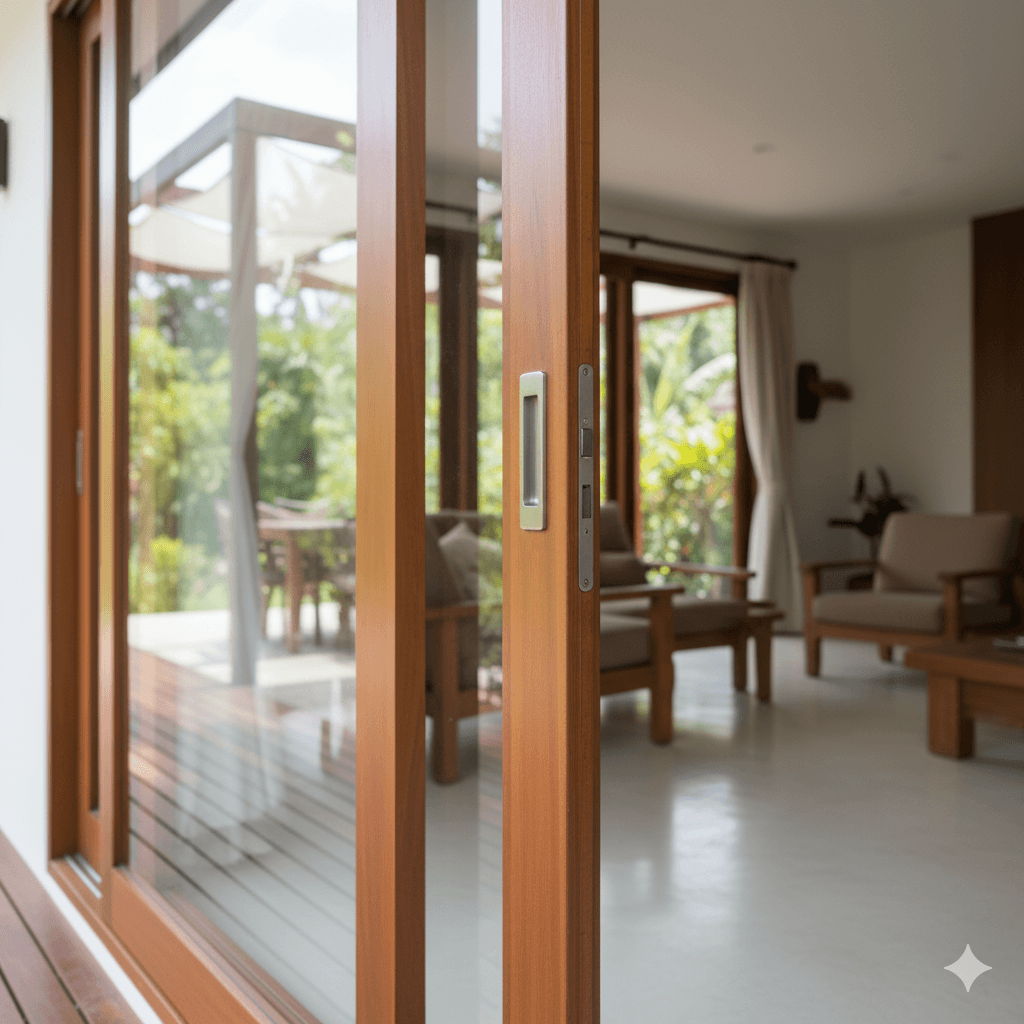 Teak Sliding Joinery