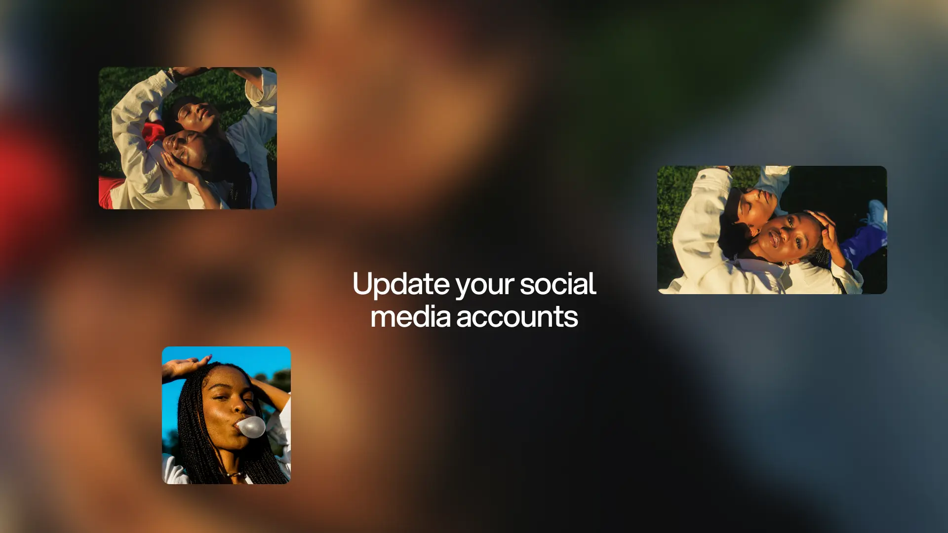 Update your social media accounts