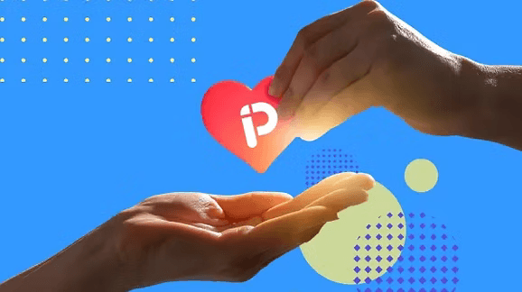 Hands exchanging a heart symbolizing nonprofit donor-advised fund giving