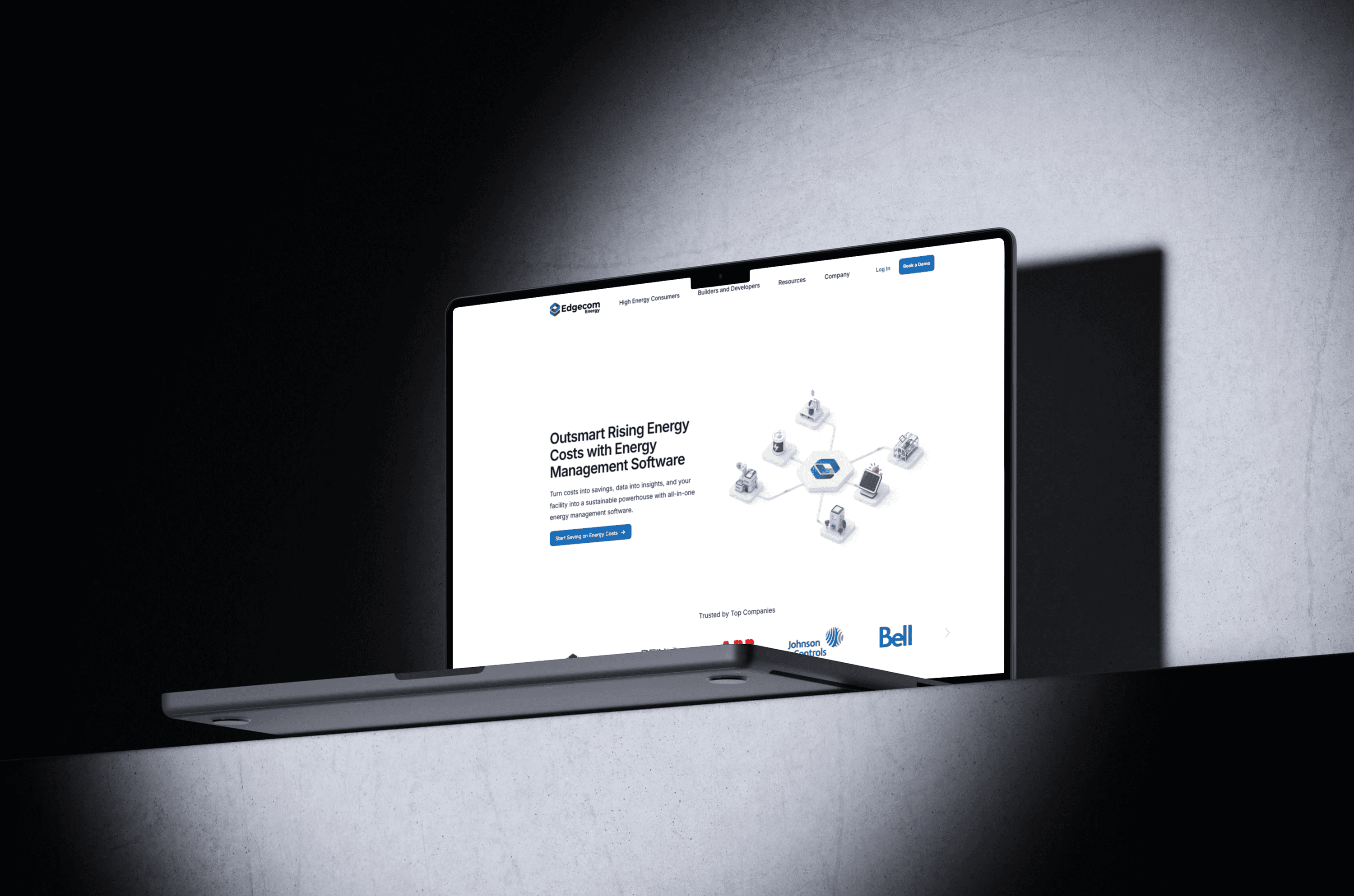 Edgecom Energy Website redesign