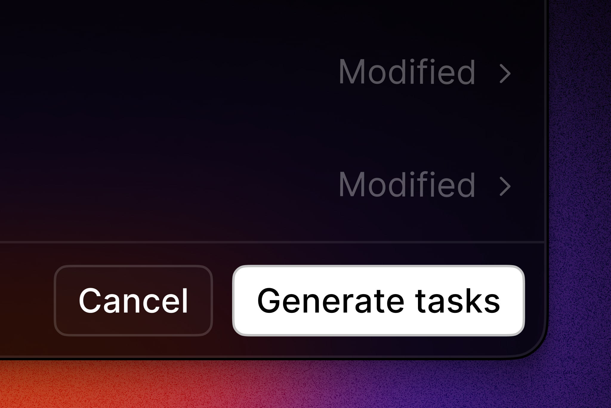 Generate tasks