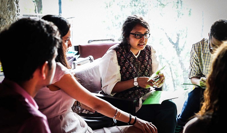 photo of bhavika with people